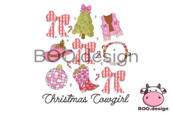 Christmas Cowgirl Png: A Festive Western Embroidery Design Review