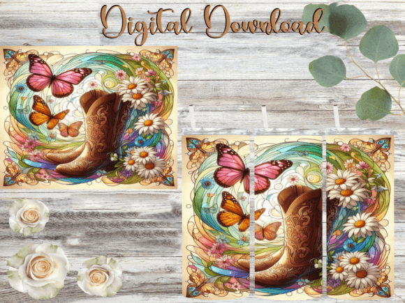 Cowboy Boots Butterflies Tumbler Review: A Designer’s Take