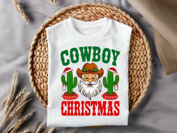 Cowboy Christmas Free T-shirt Design Review for Real Projects