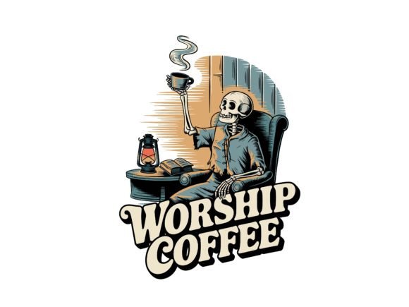 Halloween Skeleton Cowboy Coffee Lover: A Bold and Fun Embroidery Design