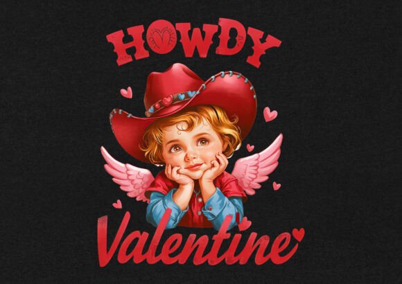 Howdy Valentine Png Vintage Cowboy Cupid Review for Real Projects
