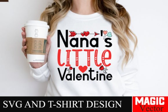 Nana’s Little Valentine SVG: A Playful Embroidery Design for Heartfelt Projects